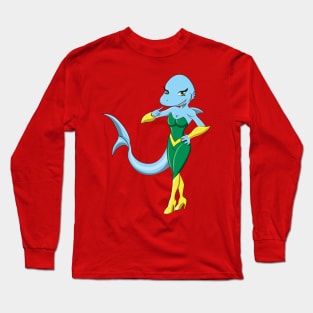 Sharky Girl Long Sleeve T-Shirt